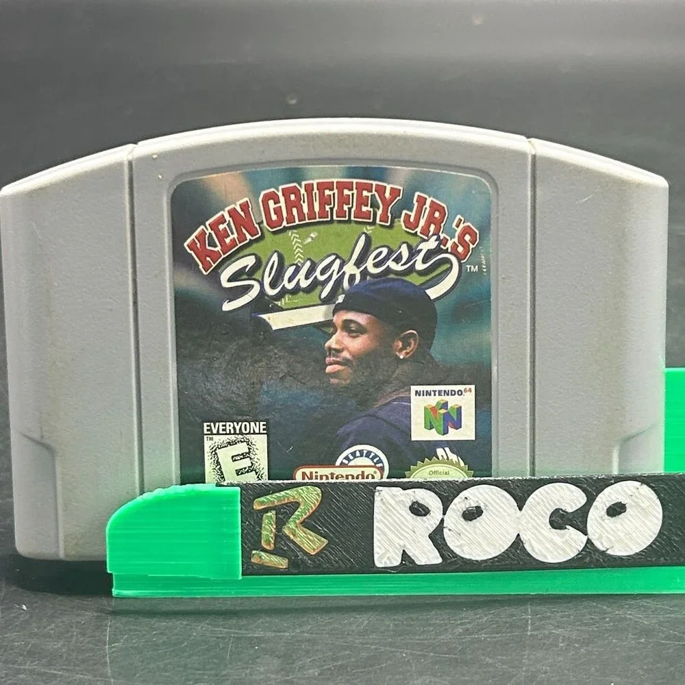 Ken Griffey Jr.'s Slugfest N64 (Nintendo 64, 1999) Cartridge Only